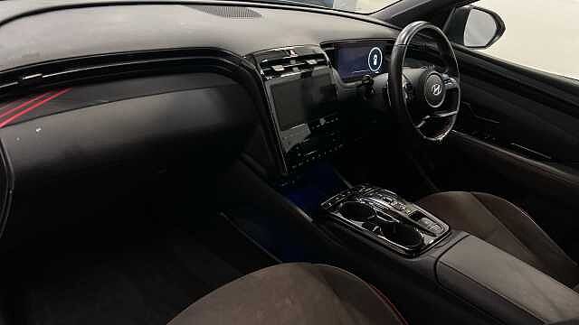 Hyundai TUCSON 1.6 h T-GDi N Line SUV 5dr Petrol Hybrid Auto Euro 6 (s/s) (230 ps) Shimmering Slvr