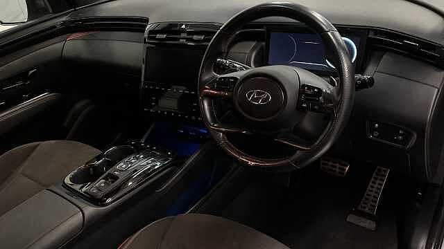 Hyundai TUCSON 1.6 h T-GDi N Line SUV 5dr Petrol Hybrid Auto Euro 6 (s/s) (230 ps) Shimmering Slvr