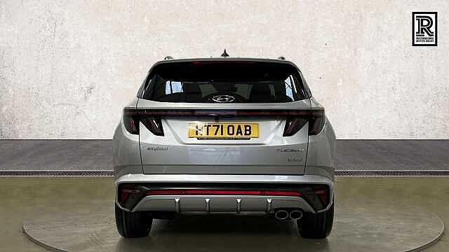 Hyundai TUCSON 1.6 h T-GDi N Line SUV 5dr Petrol Hybrid Auto Euro 6 (s/s) (230 ps) Shimmering Slvr