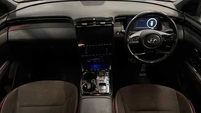 Hyundai TUCSON 1.6 h T-GDi N Line SUV 5dr Petrol Hybrid Auto Euro 6 (s/s) (230 ps) Shimmering Slvr