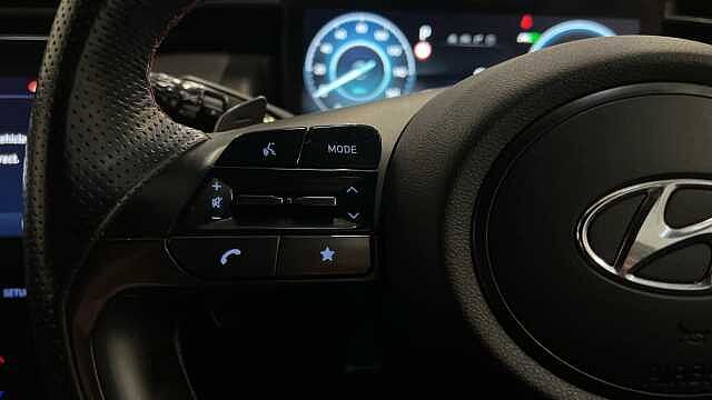 Hyundai TUCSON 1.6 h T-GDi N Line SUV 5dr Petrol Hybrid Auto Euro 6 (s/s) (230 ps) Shimmering Slvr