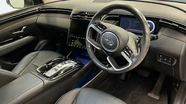 Hyundai TUCSON 1.6 h T-GDi Ultimate SUV 5dr Petrol Hybrid Auto Euro 6 (s/s) (230 ps) White