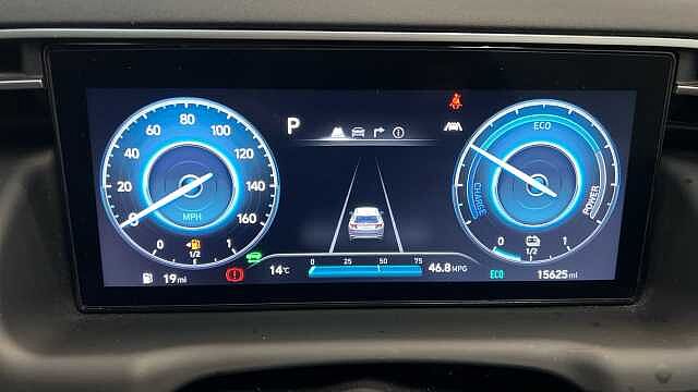 Hyundai TUCSON 1.6 h T-GDi Ultimate SUV 5dr Petrol Hybrid Auto Euro 6 (s/s) (230 ps) White