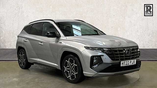 Hyundai TUCSON 1.6 h T-GDi N Line SUV 5dr Petrol Hybrid Auto Euro 6 (s/s) (230 ps) Shimmering Slvr