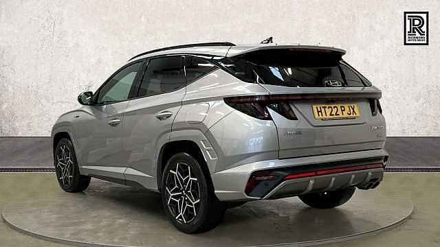 Hyundai TUCSON 1.6 h T-GDi N Line SUV 5dr Petrol Hybrid Auto Euro 6 (s/s) (230 ps) Shimmering Slvr
