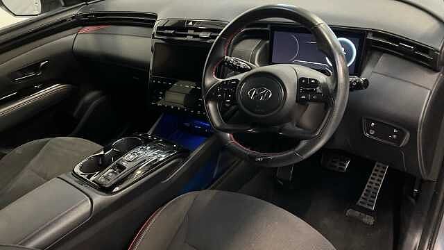 Hyundai TUCSON 1.6 h T-GDi N Line SUV 5dr Petrol Hybrid Auto Euro 6 (s/s) (230 ps) Shimmering Slvr