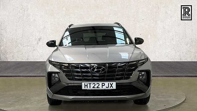Hyundai TUCSON 1.6 h T-GDi N Line SUV 5dr Petrol Hybrid Auto Euro 6 (s/s) (230 ps) Shimmering Slvr