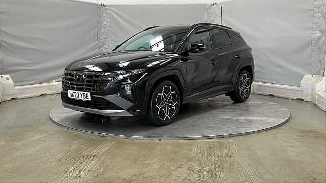 Hyundai TUCSON 1.6 T-GDi MHEV N Line SUV 5dr Petrol Hybrid DCT Euro 6 (s/s) (150 ps) Phantom Black