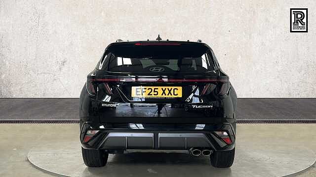 Hyundai TUCSON 1.6 T-GDi N Line S SUV 5dr Petrol Manual Euro 6 (s/s) (160 ps) Black