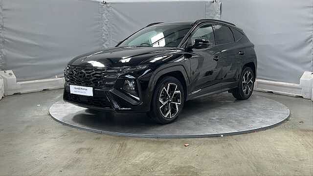 Hyundai TUCSON 1.6 T-GDi N Line S SUV 5dr Petrol Manual Euro 6 (s/s) (160 ps) Black