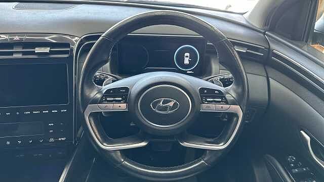 Hyundai TUCSON 1.6 h T-GDi Premium SUV 5dr Petrol Hybrid Auto Euro 6 (s/s) (230 ps) Blue