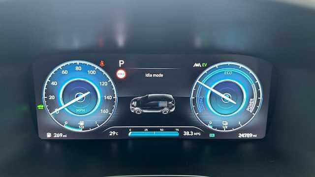 Hyundai SANTA FE 1.6 h T-GDi Ultimate SUV 5dr Petrol Hybrid Auto 4WD Euro 6 (s/s) (230 ps) Blue