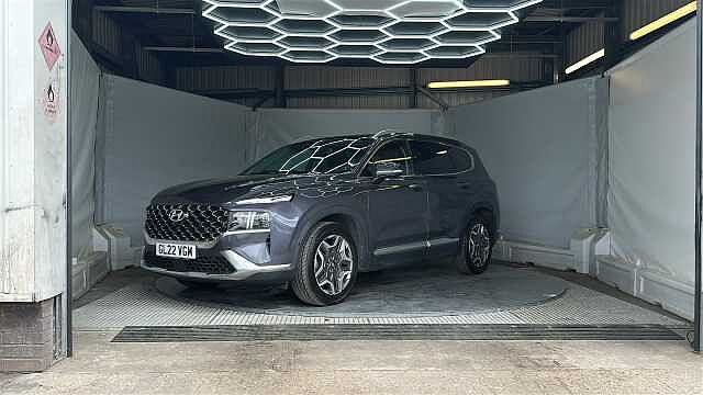 Hyundai SANTA FE 1.6 h T-GDi Ultimate SUV 5dr Petrol Hybrid Auto 4WD Euro 6 (s/s) (230 ps) Blue